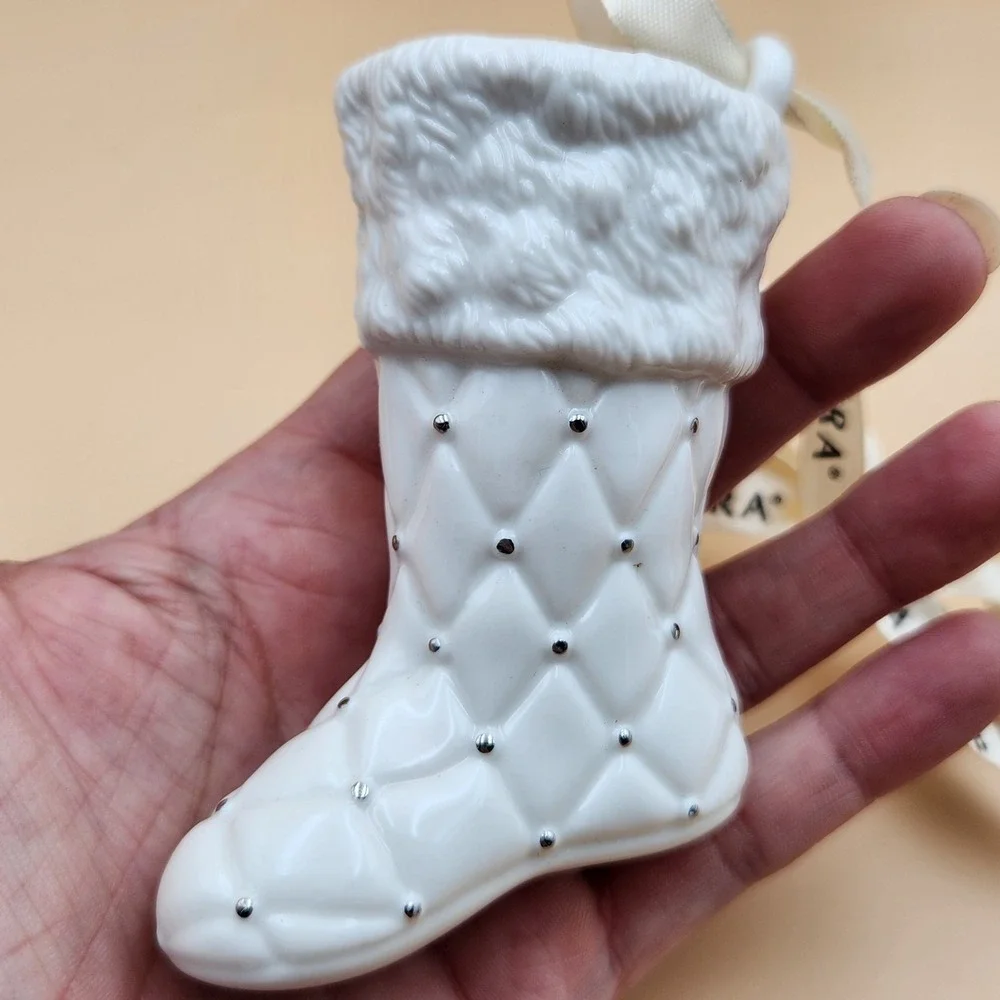 Pandora 2012 Christmas Stocking Porcelain Ornament Limited Edition With Box